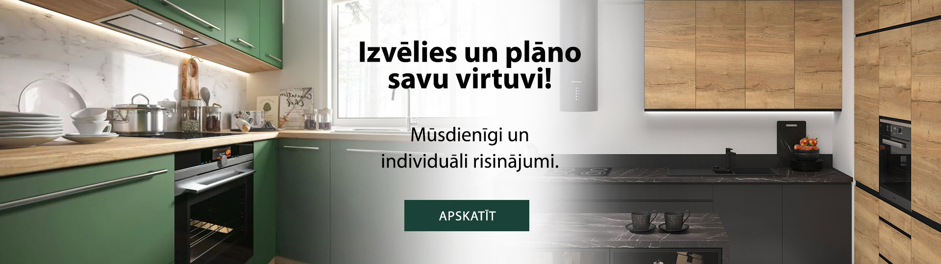 Virtuves skapīši