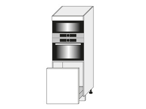 Cabinet for oven and microwave oven Carrini D5AM/60/154