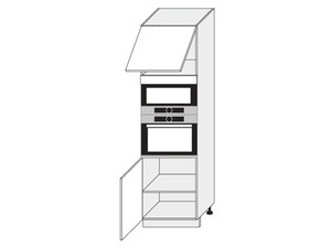 Kitchen cabinet Quantum Vanilla mat D14/RU/60/207
