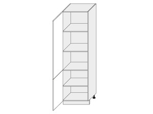 Skapis ar plauktiem SIlver D14/DP/60/207