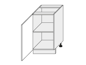 Apakšējais skapītis Optimum D1D/45