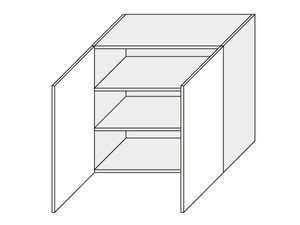 Augšējais skapītis Optimum W3/80