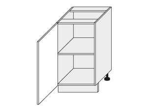 Apakšējais skapītis Optimum D1D/50