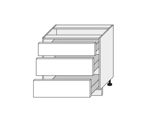 Base cabinet Platinium White D3A/80