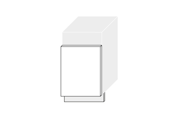 Dishwasher panel Platinium White ZM57/45