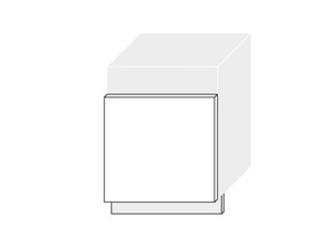 Панель для посудомоечной машины Quantum Dust grey ZM57/60