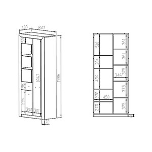 Vitrīna Capri 02/S