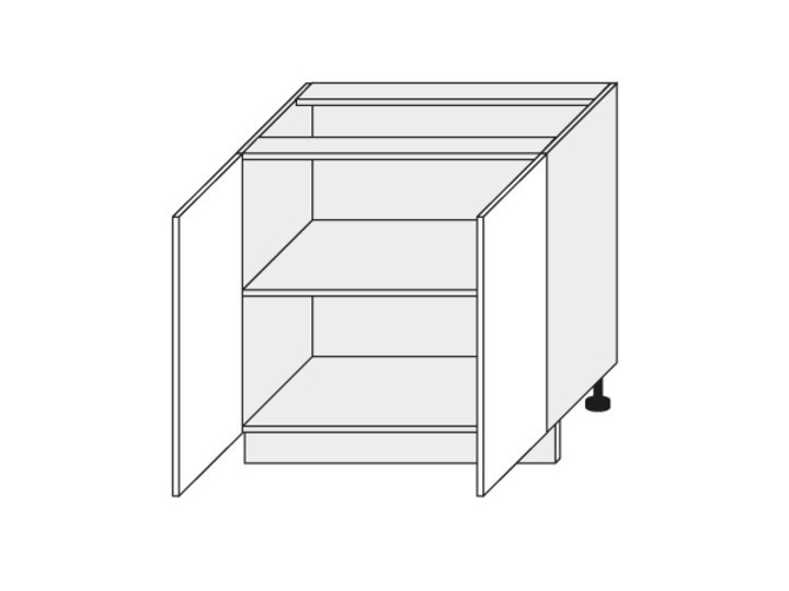 Base cabinet Quantum White mat D11/80