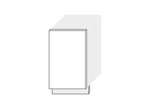 Dishwasher panel Quantum White mat ZM/45