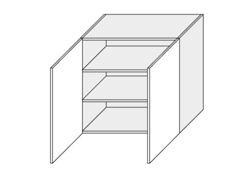 Augšējais skapītis Quantum W3/80