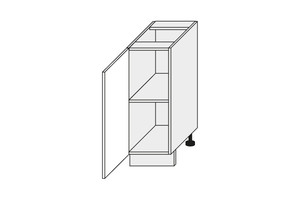 Base cabinet Silver Sonoma D1D/30