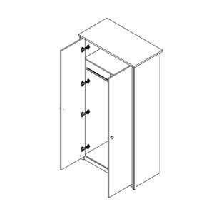 Wardrobe Tyler F2