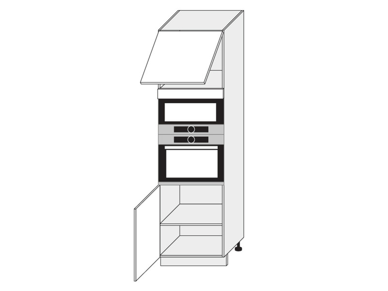 Virtuves skapītis Emporium white D14/RU/60/207