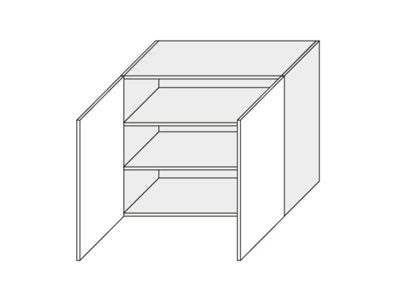 Augšējais skapītis Emporium white W3/90