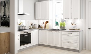 Augšējais skapītis tvaika nosūcējam Emporium white W8/60
