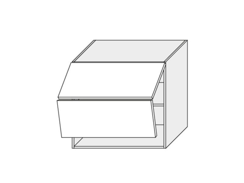 Augšējais skapītis Emporium white W8B/80 AVENTOS