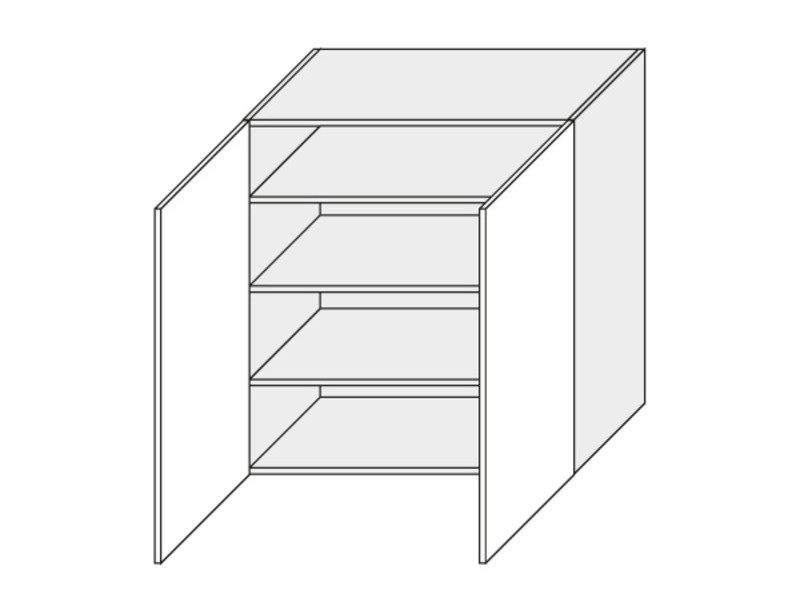 Augšējais skapītis Emporium white W4/90