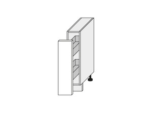 Base cabinet Emporium Grey Stone D/15+cargo P
