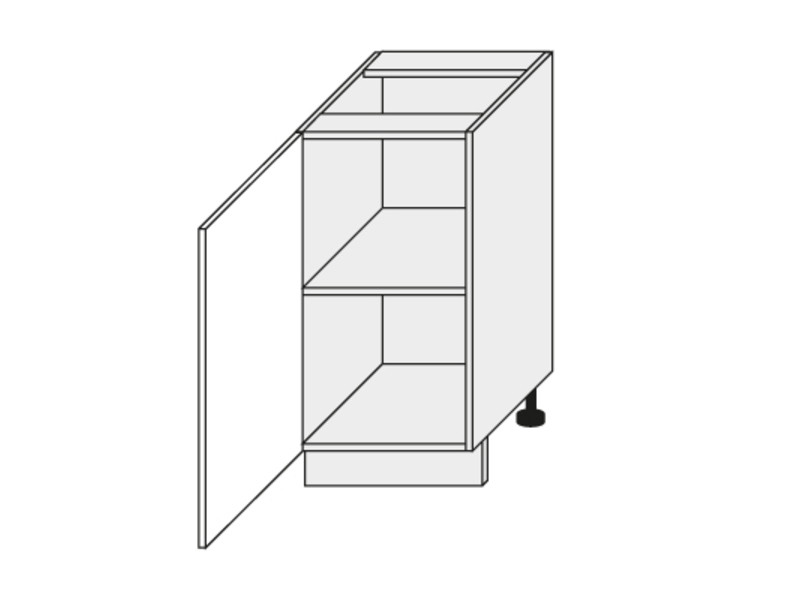 Apakšējais skapītis Emporium Grey Stone D1D/40