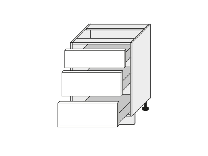 Apakšējais skapītis Emporium Grey Stone D3M/60