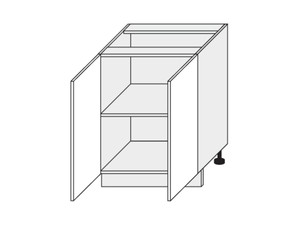 Apakšējais skapītis Emporium Grey Stone D11/60