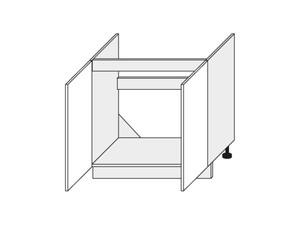 Undersink cabinet Emporium Grey Stone D8Z/80