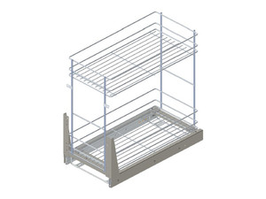 Kitchen cabinet Emporium Grey Stone 2D14K/40+cargo