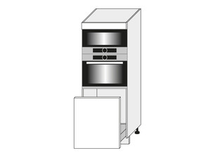 Kitchen cabinet Emporium Grey Stone D5AM/60/154