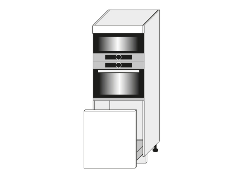 Kitchen cabinet Emporium Grey Stone D5AM/60/154