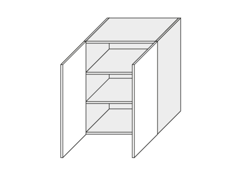 Augšējais skapītis Emporium Grey Stone W3/60