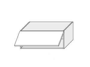 Augšējais skapītis Emporium Grey Stone W4B/90