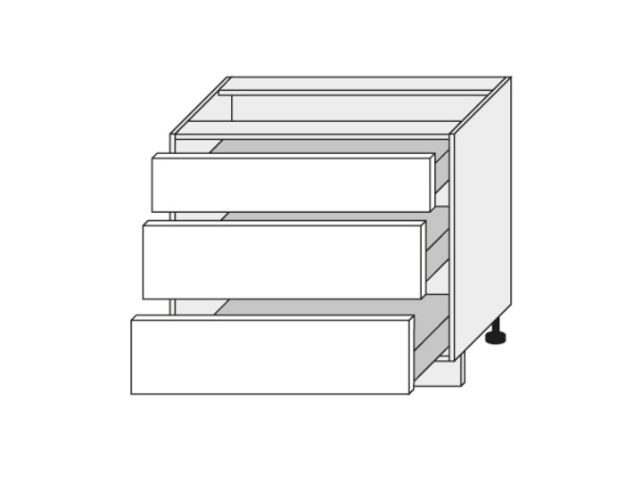 Base cabinet Emporium Grey Stone D3A/90