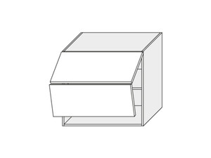 Augšējais skapītis Emporium Grey Stone W8B/80 AVENTOS