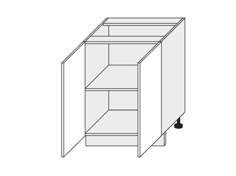 Apakšējais skapītis Emporium Grey Stone Light D11/60