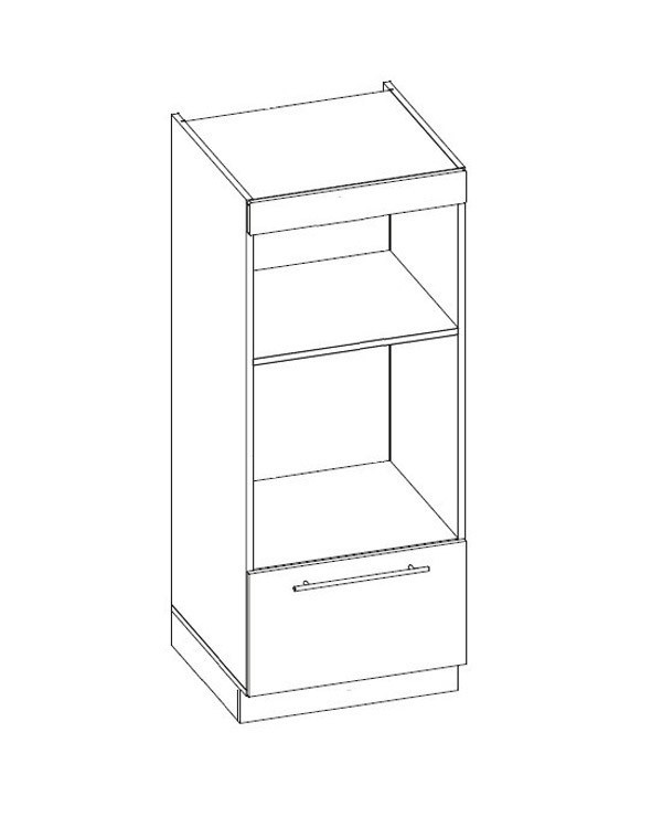 Kitchen cabinet Emporium Grey Stone Light D5AM/60/154