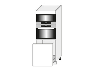 Kitchen cabinet Emporium Grey Stone Light D5AM/60/154