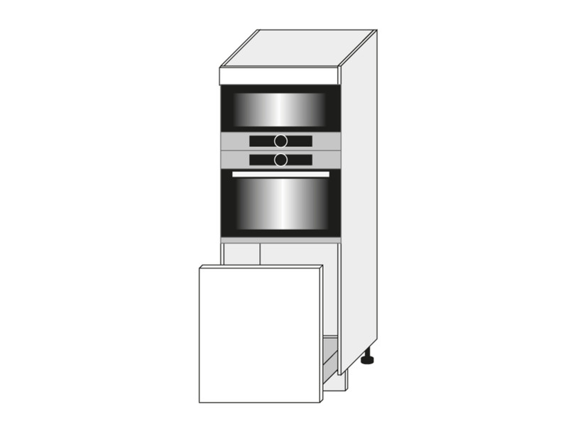 Kitchen cabinet Emporium Grey Stone Light D5AM/60/154