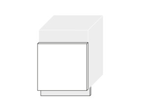 Dishwasher panel Emporium Grey Stone Light ZM57/60