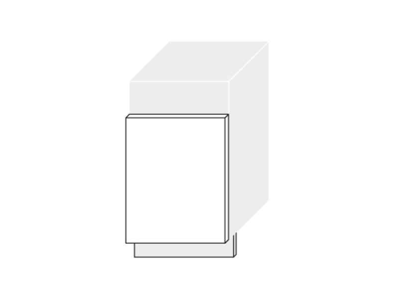 Dishwasher panel Emporium Grey Stone Light ZM57/45
