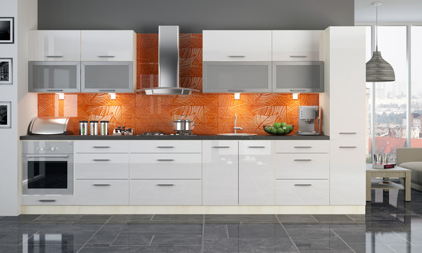 Wall cabinet Platinium White W4/50