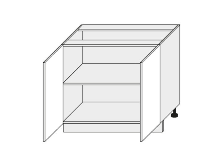 Base cabinet Quantum White mat D11/90