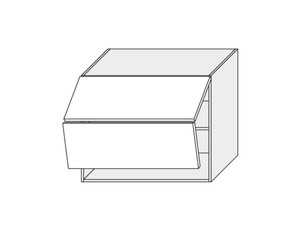 Augšējais skapītis Emporium Grey Stone Light W8B/90 AVENTOS