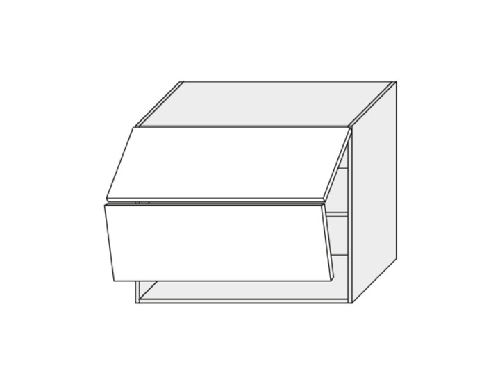 Augšējais skapītis Emporium Grey Stone Light W8B/90 AVENTOS