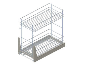 Virtuves skapītis Celle 2D14K/40+cargo
