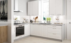 Augšējais vitrīnas skapītis Emporium white W3S/80