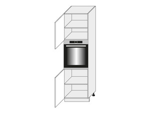Шкаф для духовки Emporium Grey Stone Light D14/RU/2D