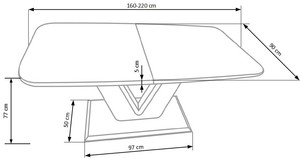 Galds izvelkams ID-14680