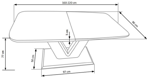 Galds izvelkams ID-14680