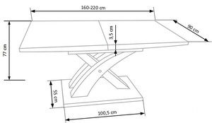 Galds izvelkams ID-14715