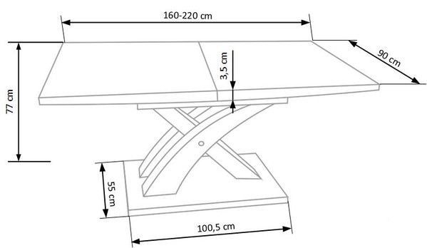 Galds izvelkams ID-14715